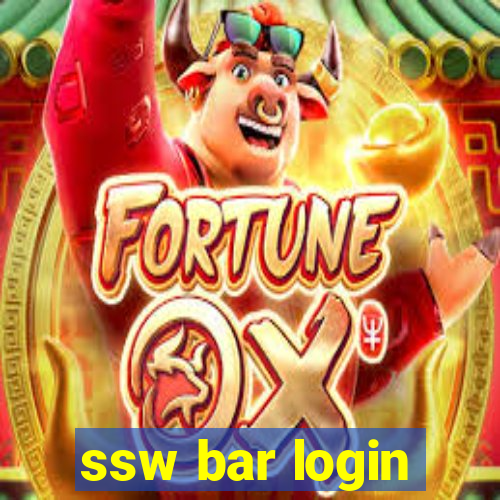 ssw bar login